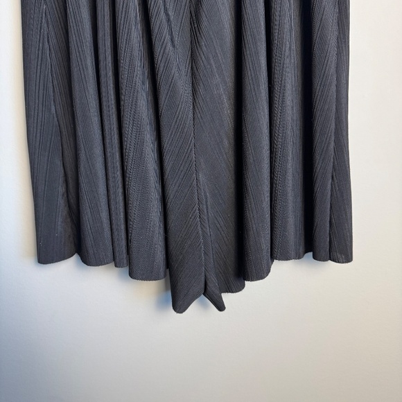 Zara Women's M Babydoll Spaghetti Strap Open Back Romper Black Summer Festival - Picture 5 of 16